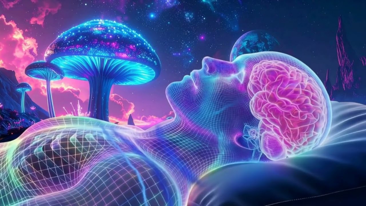 432Hz + 528Hz + 963Hz + 741Hz | DEEP Healing Sleep: Whole Body Regeneration, Release Melatonin