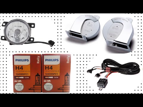 Hella: Fog Lamps & Symphony Horns || Philips: Headlight Relay Kit & Rally H4 130/100 Headlight Bulbs