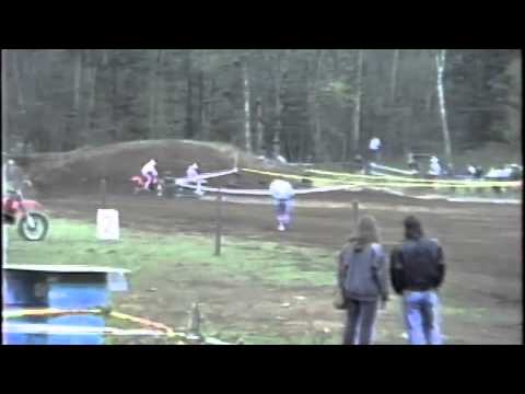 125cc Intermediate class MX race - Agassiz 1990