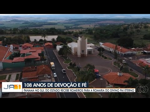 Romaria do Divino Pai Eterno em Panamá completa 108 anos (Jornal Anhanguera) (BDG)