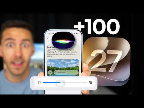 100 NOVEDADES de iOS 27 más importantes para tu iPhone 🔥