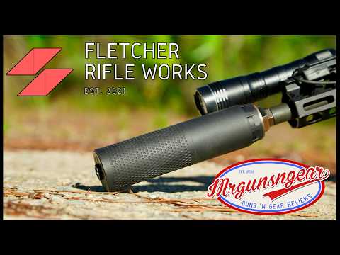 Fletcher Rifle Works Texas Flood 30 Caliber 3D Printed Suppressor Test \u0026 Review