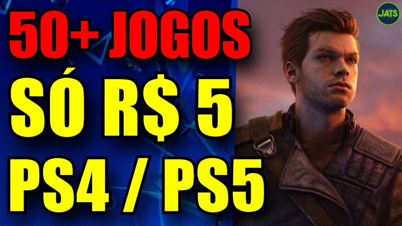 CORRE !! PROMOÇÃO MAIS DE 50 JOGOS SÓ 5 REAIS NO PS4 E PS5 NO PRIMEIRO MÊS !!!
