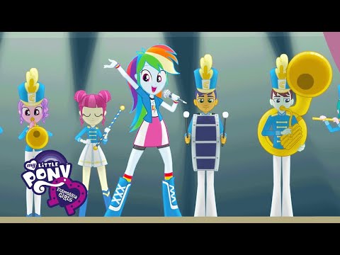 My Little Pony: Equestria Girls - Friendship Games 'The CHS Rally Song' Music Video