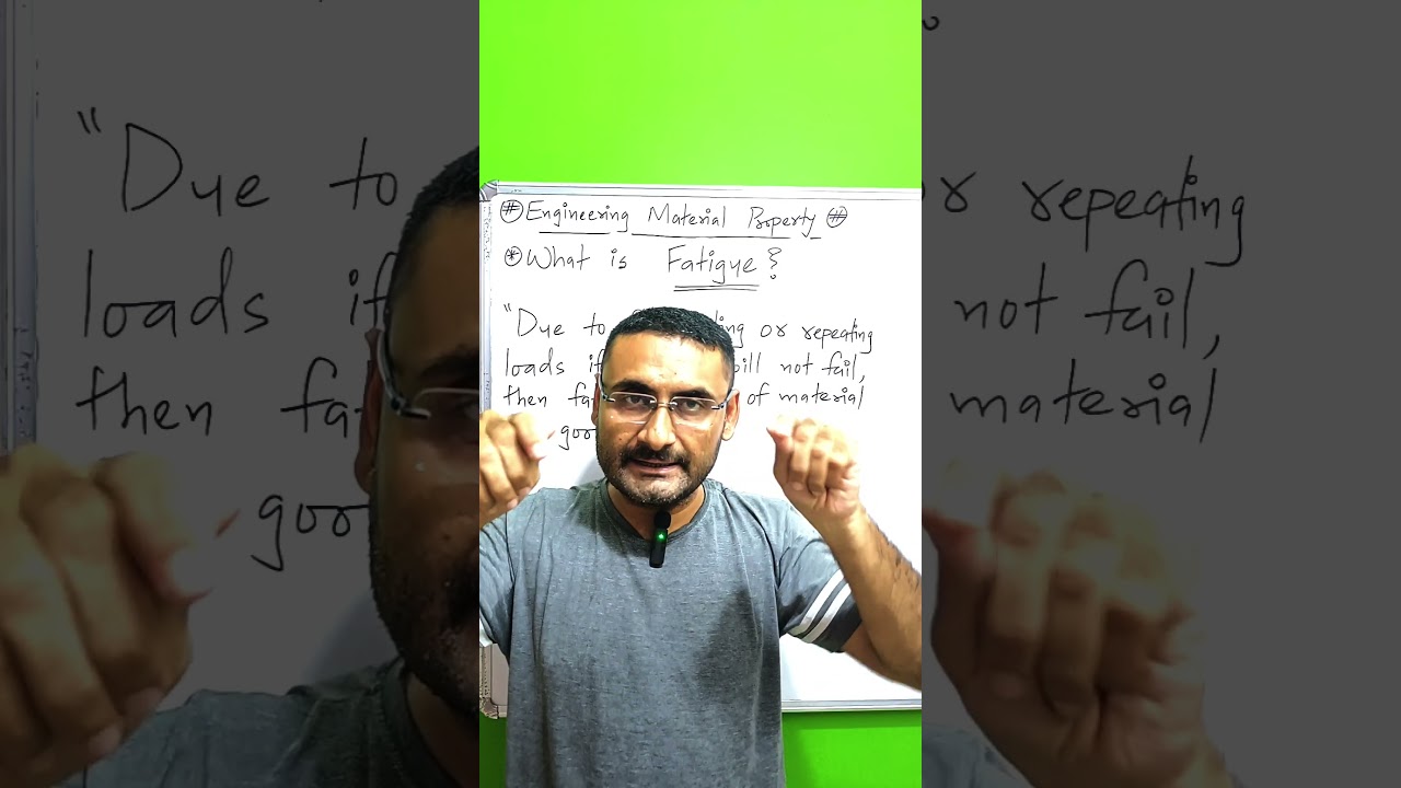 What is Fatigue? Material property #all_university