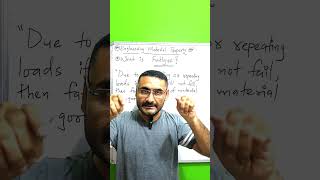 What is Fatigue? Material property #all_university