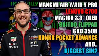 Mangmi Air Y, Lenovo C700, MagicX 3.3” OLED & KONKR Pocket ADVANCE // Joey's Retro Newscast