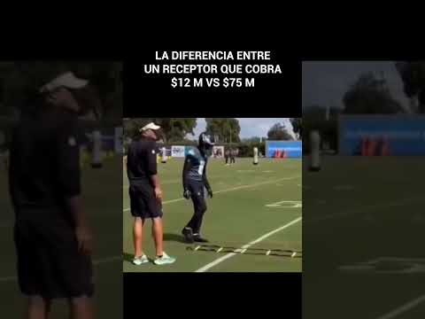 Por eso cobran tanto los buenos receptores #nfl #nfltraining #nflplayer #skills #collegefootball