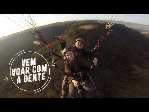 Voo Duplo de Instrução em São Pedro / SP com a Thais e o Juliano