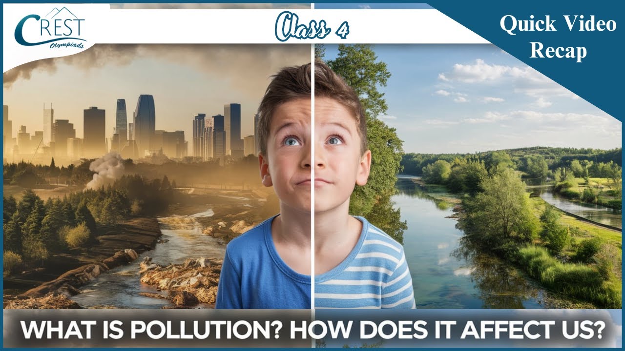Pollution and Its Types | Class 4 Science Olympiad Chapter For kids