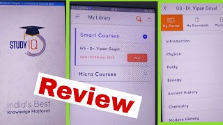 Review for study IQ paid course / GS course by Dr. vipan goyel, full review.