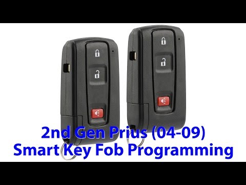 Programming Smart Key Fob Toyota Prius 2nd Gen (2004-2009) DIY