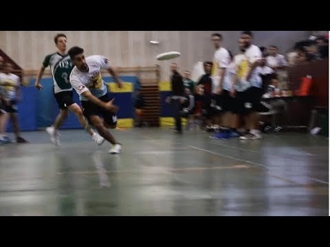 Ultimate Frisbee Indoor DR2 2017 Highlights