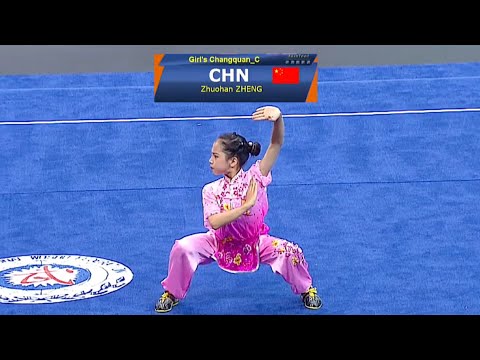 Zhuohan Zheng 🇨🇳 🥇 8.80 score (Changquan C) 11th Junior Asian Wushu Championship 2023 at China