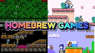 Homebrew Games - Atari 8bit,Gameboy Color,NES,Windows