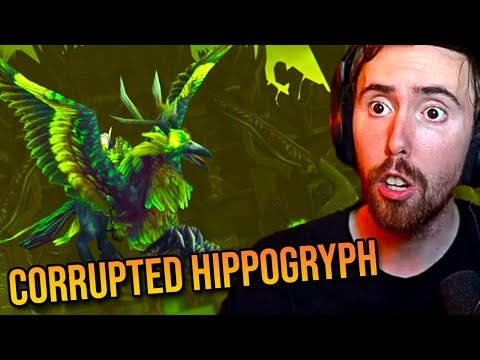 Asmongold Gets The Corrupted Hippogryph Mount (6+ Million Gold Mount)