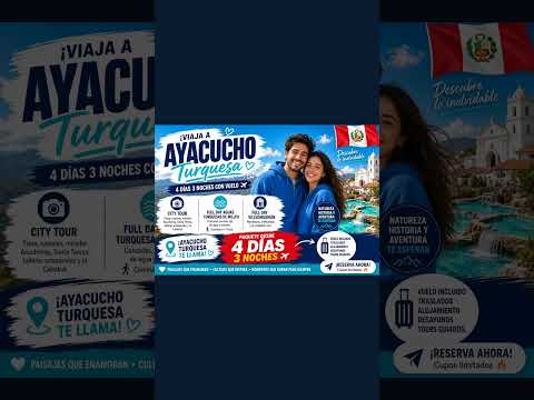 Ayacucho Turquesa 4D/3N | Millpu 💙