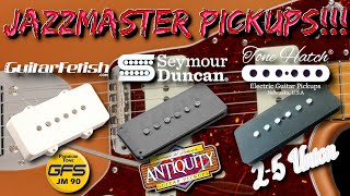 Jazzmaster Pickup Shootout | GFS vs Seymour Duncan vs Tone Hatch