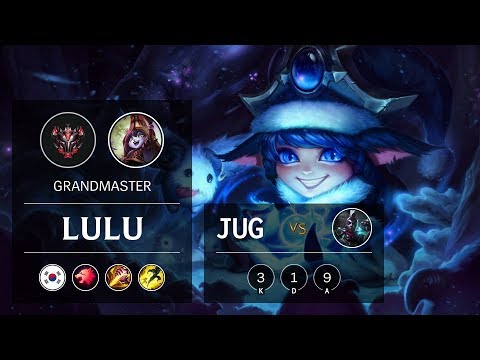 Lulu Jungle vs Ekko - KR Grandmaster Patch 9.22