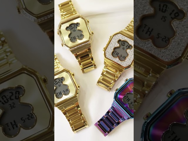 Vídeo relacionado con TOUS Watches d-Bear Reloj para Mujer Digital de Cuarzo con Brazalete de Acero Inoxidable 3000131300