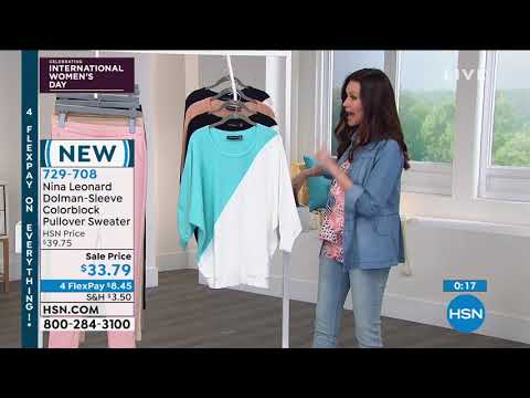 HSN | Nina Leonard Fashions 03.08.2021 - 11 AM
