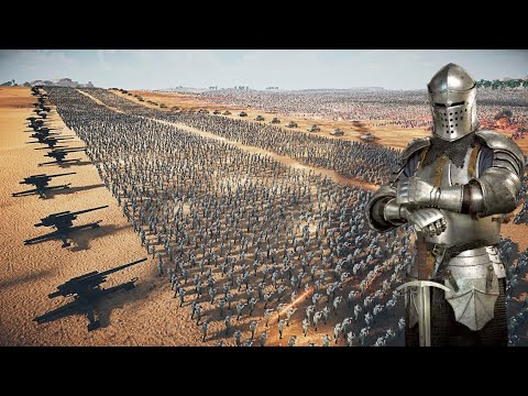 CAN WW2 ARMY STOP 1 MILLION MEDIEVAL KNIGHTS ? | Ultimate Epic Battle Simulator 2 | UEBS 2