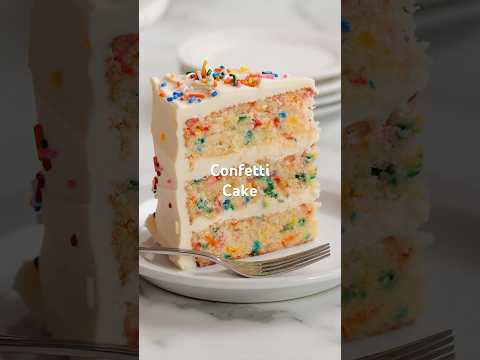 Confetti (Funfetti Style!) Cake 🩷💜