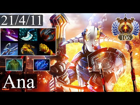 Ana - Sven | Carry Gameplay Dota 2 Patch 7.34c