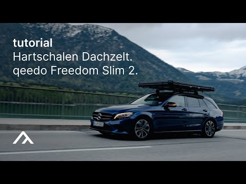 qeedo | Freedom Slim 2 - the slim hard-shell roof tent - Tutorial