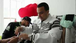 Pelle Pelle Behind the Scenes with French Montana