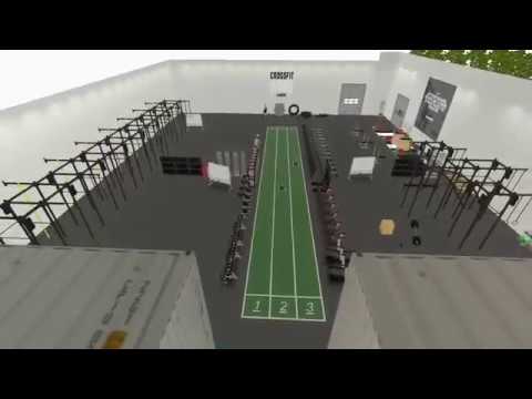 CrossFit AROS Århus - Boxen indenfor.