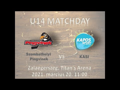 U14 480 Szombathelyi Pingvinek - KASI (élő közvetítés)
