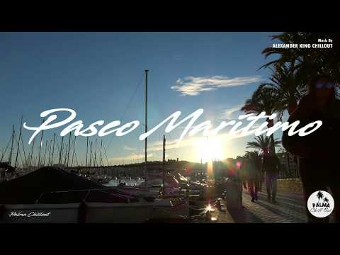 PASEO MARITIMO 4K DEEP HOUSE Música Chillout Lounge Relaxante 2022 Mix Feeling Happy Palma de Mallorca