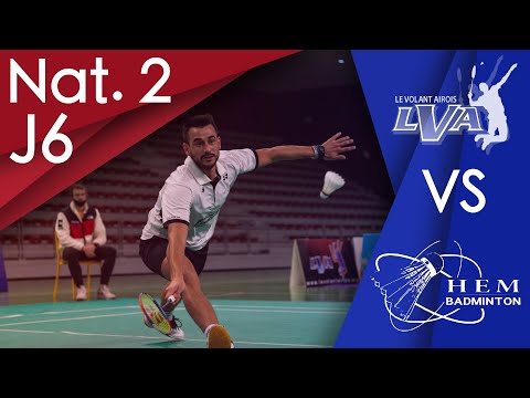 INTERCLUBS N2 - J6 - Le Volant Airois / Hem Badminton