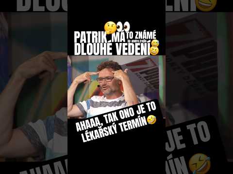 Dlouhé vedení😀 #patrikhartl #7paduhonzydedka #czsk #sranda #humor #cz #brno #skola #cteni #doktor