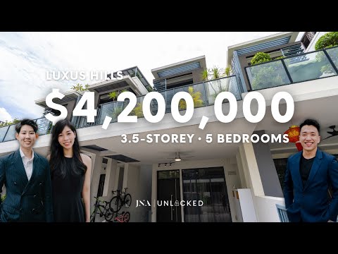 Luxus Hills, Seletar Green Walk, 5 Bedrooms, 3,600 sqft, Terraced House For Sale, by Junese See, 500227579 - PropertyGuru.com.sg