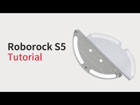 Roborock S5 — How to Use Mopping System