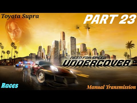 Need For Speed Undercover | Part 23 | Races | Toyota Supra | Hard DIfficulty