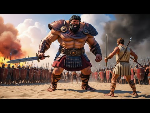 Davi x Golias: O que REALMENTE Derrubou o Gigante? (Lições Bíblicas)
