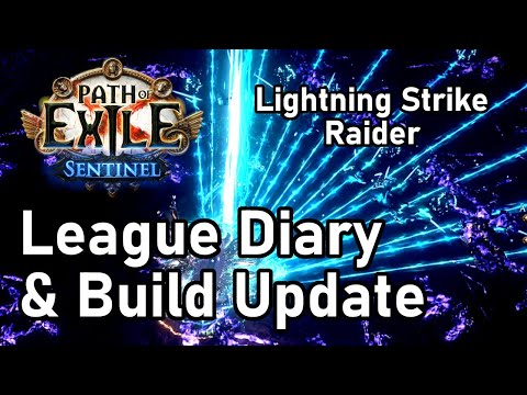 [PoE 3.18] Lightning Strike Raider Is Feeling Pretty Good | Build Update and Sentinel League Diary