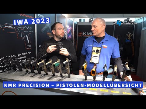 IWA 2023: Das junge Unternehmen KMR Precision mit sportlichen Pistolen für Anfänger und Profis
