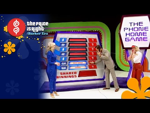 Contestant Racks Up Cash Playing Now-Retired PHONE HOME GAME! - The Price Is Right 1984