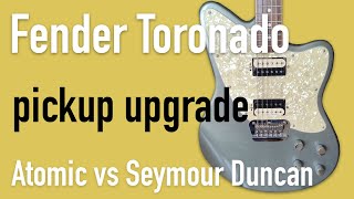 Video thumbnail for Fender Toronado pickup upgrade by Biovo Guitar