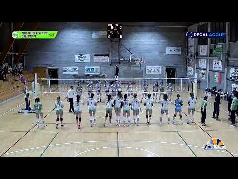 Live ZENAOFFICE RIVER - CRAI VOLLEY ACADEMY PIACENZA