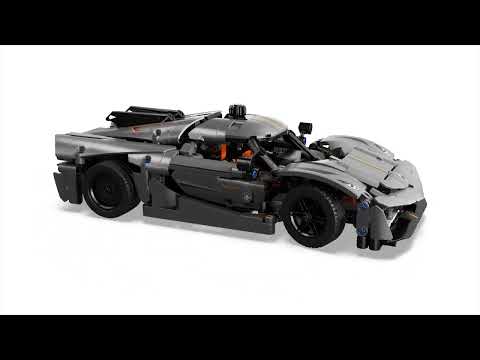 thumbnail video image 2 of Set LEGO Technic Hipercoche Koenigsegg Jesko Absolut Gris 42173, 2 of 5