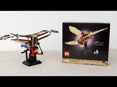 LIVE • Building Da Vinci's LEGO Flying Machine
