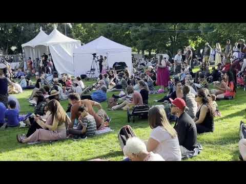 The opening of Show Brazil at 2023 Northwest Folklife Festival