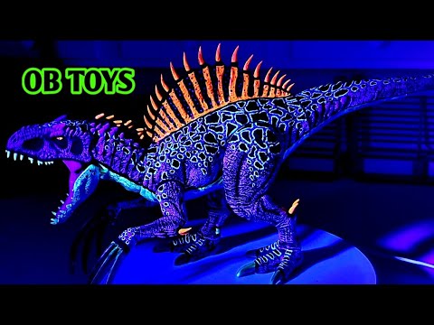 Jurassic World HYBRID DINOSAURS INDOMINUS REX SPINOSAURUS THERIZINOSAURUS OB TOYS DINOSAUR HYBRID