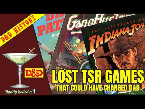 🎲🐉 The Lost TSR Games That Could Have Changed D&D