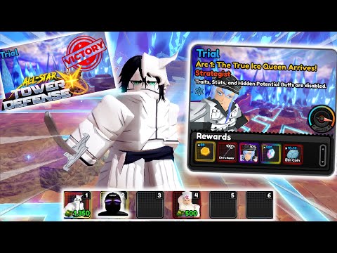 3 UNITS! Trial 1 STRATEGIST feat. Ulquiorra | Solo Gameplay | ASTD X Roblox